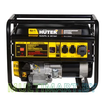 Бензиновый генератор Huter DY11000L картинка 2